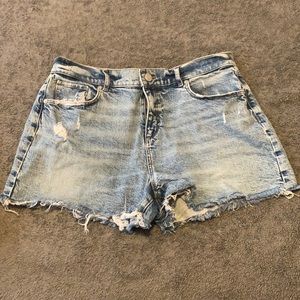 Loft jean shorts